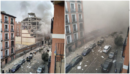 LIVE. Explozia puternica din Madrid. Doi morti si 8 raniti dupa ce o cladire s-a prabusit partial LIVE. Explozia puternica din Madrid. Doi morti si 8 raniti dupa ce o cladire s-a prabusit partial
