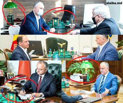 Dumitru Alaiba, despre setul de birou din presedintie: ”Dodon a curatat tot dupa el din palatul prezidential, inclusiv ceea ce nu-i apartinea. Unicul lucru legal posibil - el il putea rascumpara, achitand 12.000 de dolari" Dumitru Alaiba, despre setul de birou din presedintie: ”Dodon a curatat tot dupa el din palatul prezidential, inclusiv ceea ce nu-i apartinea. Unicul lucru legal posibil - el il putea rascumpara, achitand 12.000 de dolari"