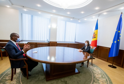 Maia Sandu a avut o intrevedere cu ambasadorul SUA in Republica Moldova: "Mi-am exprimat convingerea ca vom avea o cooperare buna cu noua administratie a SUA"
