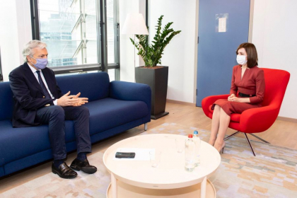 Cati bani au fost cheltuiti pentru vizita de serviciu a Maiei Sandu, la Bruxelles / DOC