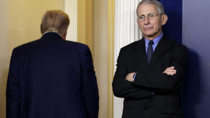 Anthony Fauci se declara usurat ca nu mai trebuie sa se contrazica cu Trump