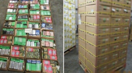 Droguri de 85 milioane de euro ascunse in cutii de banane. Unde au fost gasite - GALERIE FOTO