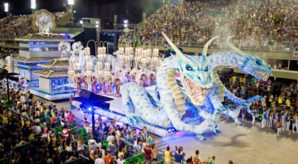 Celebrul Carnaval de la Rio a fost anulat in 2021 din cauza pandemiei de COVID-19 Celebrul Carnaval de la Rio a fost anulat in 2021 din cauza pandemiei de COVID-19