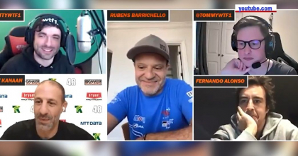 Ce isi poate dori mai mult un iubitor de simulatoare de curse virtuale decat sa-i intalneasca pe pista de jocuri pe adevaratii campioni mondiali ai Formulei 1