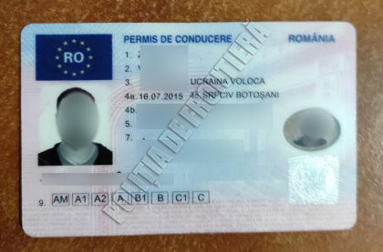 Un ucrainean a vrut sa intre in Republica Moldova cu un permis de conducere fals ce ii permitea sa conduca 8 categorii Un ucrainean a vrut sa intre in Republica Moldova cu un permis de conducere fals ce ii permitea sa conduca 8 categorii
