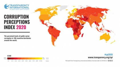 Studiu Transparency International: Republica Moldova a urcat cinci pozitii in clasamentul Indicelui Perceptiei Coruptiei Studiu Transparency International: Republica Moldova a urcat cinci pozitii in clasamentul Indicelui Perceptiei Coruptiei