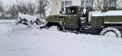 Armata Nationala – gata sa intervina in zonele afectate de ninsori Armata Nationala – gata sa intervina in zonele afectate de ninsori
