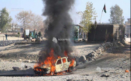 Afganistan: Talibanii au revendicat atentatul cu masina-capcana ce a ucis 14 soldati Afganistan: Talibanii au revendicat atentatul cu masina-capcana ce a ucis 14 soldati
