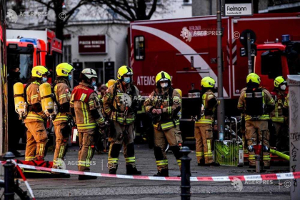 Germania. Un incendiu violent a cuprins o fabrica de carne de langa Berlin