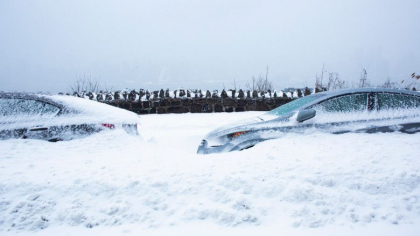 O furtuna de zapada puternica a lovit Statele Unite. Stare de urgenta decretata in New Jersey