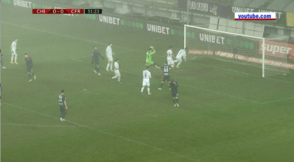 CFR Cluj, campioana in exercitiu a Ligii 1 din Romania, a invins-o aseara pe Chindia Targoviste, cu scorul de 1 la 0, in deplasare la Ploiesti 