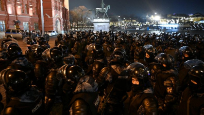 Alexei Navalnii a fost condamnat la inchisoare. Protestatarii au iesit in strada in numar mare si scandeaza „Rusia fara Putin!”