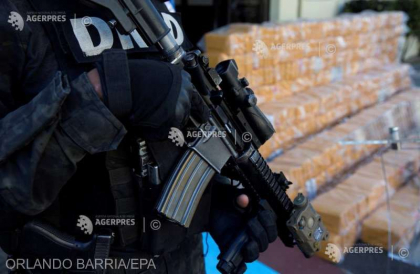 Doua tone de cocaina ascunse intr-un container cu destinatia Belgia au fost confiscate in Costa Rica