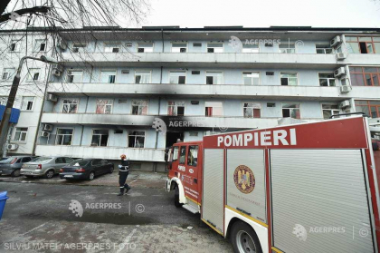 Romania. A murit inca un pacient care fusese internat la "Matei Bals" in pavilionul afectat de incendiu