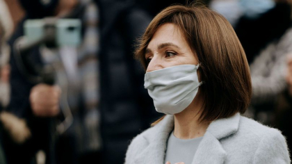 Maia Sandu recunoaste ca s-a intalnit cu un grup de judecatori, dupa ce ieri a evitat sa raspunda: "Presedintele tarii este in drept sa discute cu oricine crede necesar"