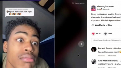 Viral pe TikTok: Americanul care incearca sa pronunte cuvinte in limba romana - VIDEO