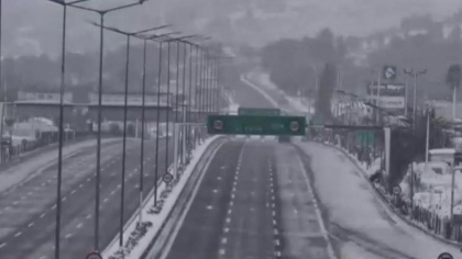 Atentionare de calatorie pentru Grecia: Autostrada spre Atena, inchisa din cauza frontului de aer polar "Medeea"