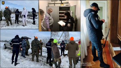 Posesorii de arme - in vizorul politiei. Au fost intocmite peste 300 de procese-verbale