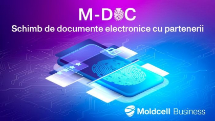 Moldcell lanseaza M-DOC – serviciu inovator destinat schimbului de documente electronice