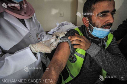 A inceput campania de vaccinare in Fasia Gaza, cu ser Sputnik V din Rusia A inceput campania de vaccinare in Fasia Gaza, cu ser Sputnik V din Rusia