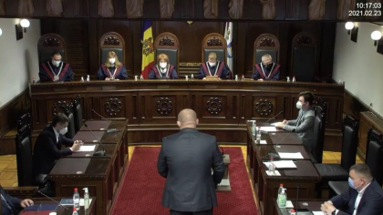 LIVE. Sedinta CC privind controlul constitutionalitatii Decretului Maiei Sandu, privind desemnarea candidatului pentru functia de premier