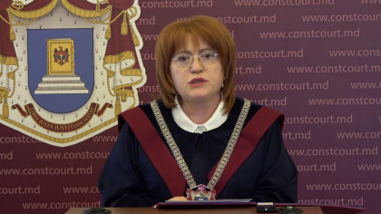 Declaratiile facute de Presedintele Curtii Constitutionale, Domnica Manole - VIDEO 
