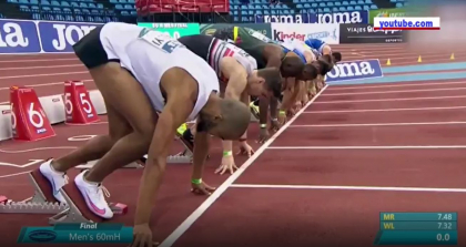 Atletul american Grant Holloway a doborat recordul mondial in proba de 60 de metri - VIDEO Atletul american Grant Holloway a doborat recordul mondial in proba de 60 de metri - VIDEO