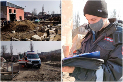Caz tragic in stanga Nistrului. Un barbat a murit la locul de munca, strivit de o placa de beton Caz tragic in stanga Nistrului. Un barbat a murit la locul de munca, strivit de o placa de beton
