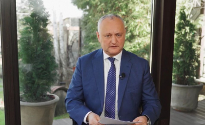 Igor Dodon a sters vlogul sau, dupa ce s-a intitulat presedintele Republicii Moldova. Video-ul a fost incarcat din nou cu schimbari - FOTO