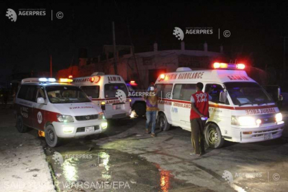 Somalia: Cel putin 25 de morti si 30 de raniti intr-un atentat cu masina-capcana comis asupra unui restaurant din Mogadishu Somalia: Cel putin 25 de morti si 30 de raniti intr-un atentat cu masina-capcana comis asupra unui restaurant din Mogadishu