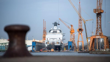 Germania: Sute de muncitori, blocati pe un vas de croaziera nou-nout dupa doua cazuri de COVID-19