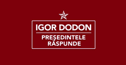 LIVE. Emisiunea "Igor Dodon Raspunde" LIVE. Emisiunea "Igor Dodon Raspunde"