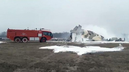 Un avion militar s-a prabusit in Kazahstan. Autoritatile au anuntat ca exista supravietuitori - VIDEO Un avion militar s-a prabusit in Kazahstan. Autoritatile au anuntat ca exista supravietuitori - VIDEO