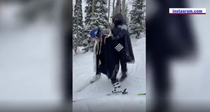 Chiar si la doi ani dupa ce s-a retras din sportul profesional, Lindsey Vonn nu poate sta departe de partie