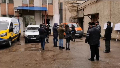 Angajatii din cadrul Postei Moldovei din Balti au protestat, din nou - VIDEO Angajatii din cadrul Postei Moldovei din Balti au protestat, din nou - VIDEO