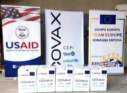 Moldova a receptionat al doilea lot de vaccinuri impotriva COVID-19 prin intermediul COVAX Moldova a receptionat al doilea lot de vaccinuri impotriva COVID-19 prin intermediul COVAX