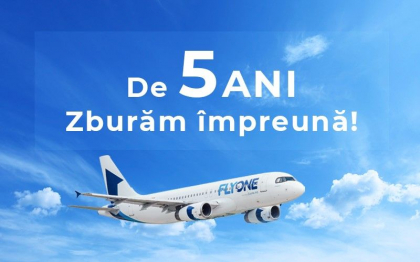 FLYONE – de 5 ani zburam impreuna! FLYONE – de 5 ani zburam impreuna!