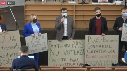 Fractiunea PAS din CMC protesteaza impotriva constructiei unor blocuri locative imense. Radu Marian: "Va crea probleme grave pentru locuitorii din zona"