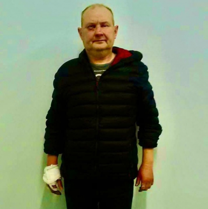 Prima fotografie cu judecatorul ucrainean, Nicolae Ceaus, dupa ce a fost rapit: din imagine se vede ca ar fi fost batut - FOTO