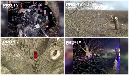 Tinerii de 16 ani, care au murit intr-un tragic accident la Nisporeni, sunt condusi astazi pe ultimul drum
