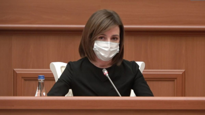 Maia Sandu convoaca Consiliul Suprem de Securitate