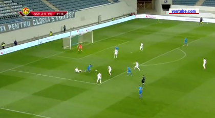 Echipa moldoveanului Denis Rusu, Viitorul Pandurii Targu Jiu, a dat de greu in semifinalele din Cupa Romaniei Echipa moldoveanului Denis Rusu, Viitorul Pandurii Targu Jiu, a dat de greu in semifinalele din Cupa Romaniei