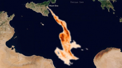 Imaginile din satelit cu o poluare masiva cu dioxid de sulf au dus vina spre blocajul din Canalul Suez. Adevarul era insa altul