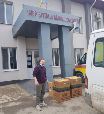 Diaspora din SUA a donat cinci aparate de ventilatie asistata pentru Spitalul raional Cantemir