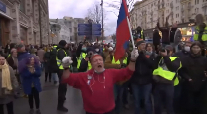 LIVE. Rusia cuprinsa de proteste. Sustinatorii lui Navalinii au iesit in strada in mai multe orase pentru a cere eliberarea acestuia LIVE. Rusia cuprinsa de proteste. Sustinatorii lui Navalinii au iesit in strada in mai multe orase pentru a cere eliberarea acestuia