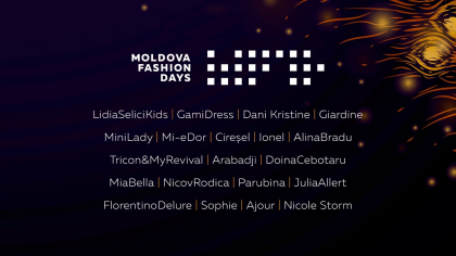 Branduri consacrate si nume noi in industria fashion - designerii care isi vor prezenta colectiile la o noua editie Moldova Fashion Days Branduri consacrate si nume noi in industria fashion - designerii care isi vor prezenta colectiile la o noua editie Moldova Fashion Days