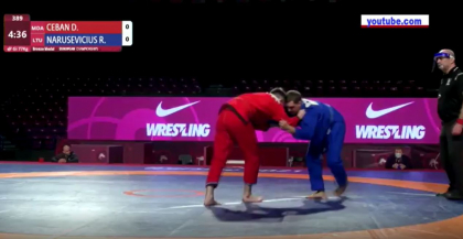 Inca o medalie la Campionatul European de grappling pentru moldoveanul Dumitru Ceban