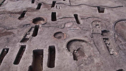 Descoperire arheologica importanta in Egipt. Zeci de morminte din perioada anterioara regatelor faraonice, gasite in Delta Nilului - FOTO