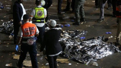 44 de oameni au murit intr-o busculada la cel mai mare pelerinaj organizat in Israel de la inceputul pandemiei 44 de oameni au murit intr-o busculada la cel mai mare pelerinaj organizat in Israel de la inceputul pandemiei