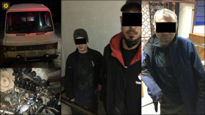 Trei barbati din capitala, retinuti la scurt timp dupa ce au furat niste piese auto dintr-un automobil. Ce risca acestia Trei barbati din capitala, retinuti la scurt timp dupa ce au furat niste piese auto dintr-un automobil. Ce risca acestia